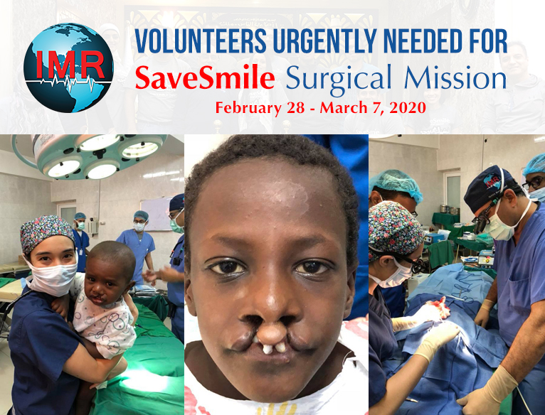 Medical Volunteers – We Need You Urgently!